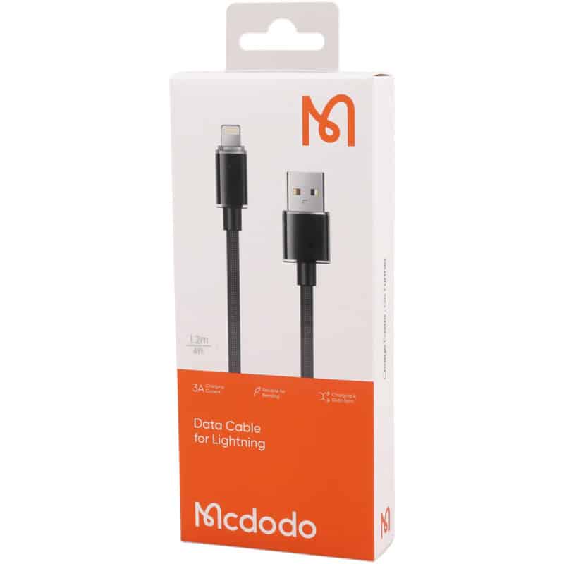 کابل آیفونی فست شارژ Mcdodo CA-364 3A 1.2m