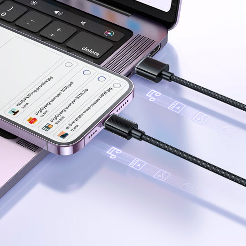 کابل آیفونی فست شارژ Mcdodo CA-364 3A 1.2m