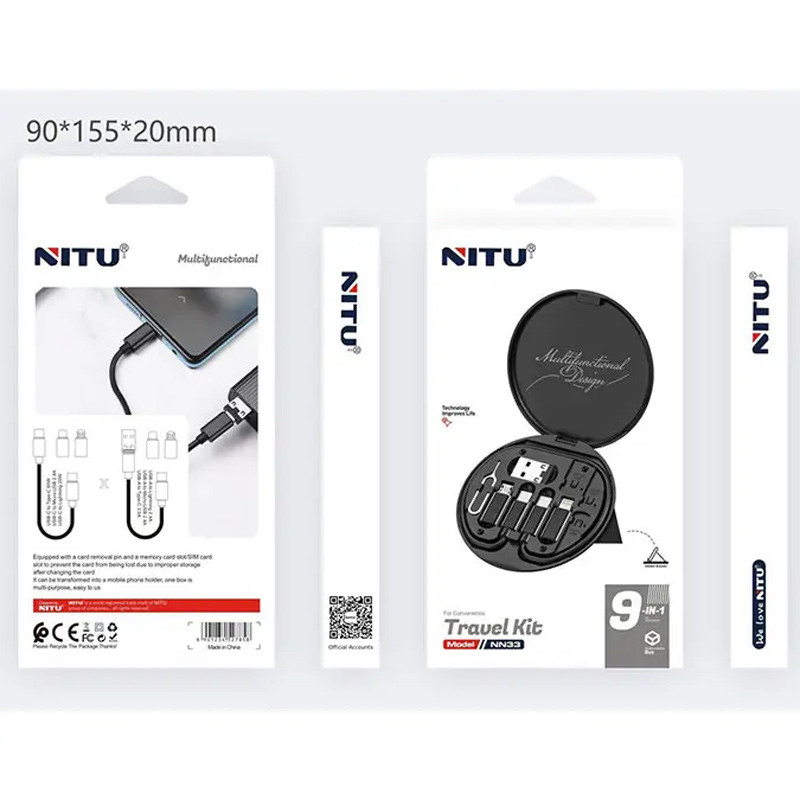 کیت کابل و مبدل چند منظوره Nitu NN33