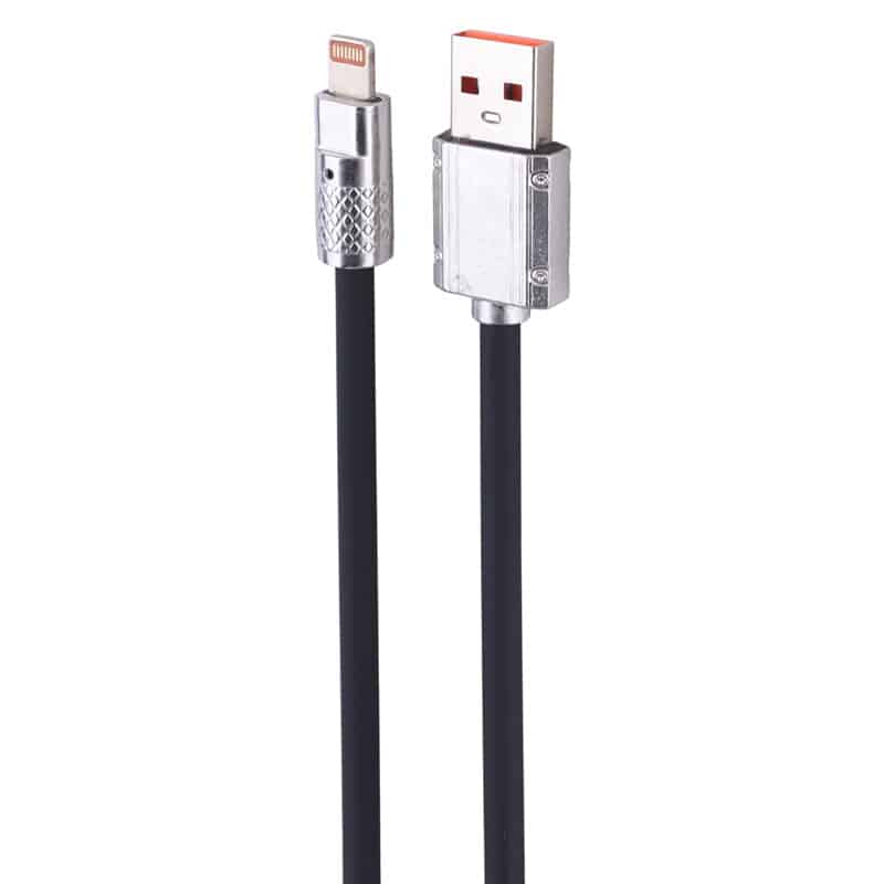 کابل لایتنینگ فست شارژ 2.4 آمپر اسکای دلفین S36L طول 1 متر