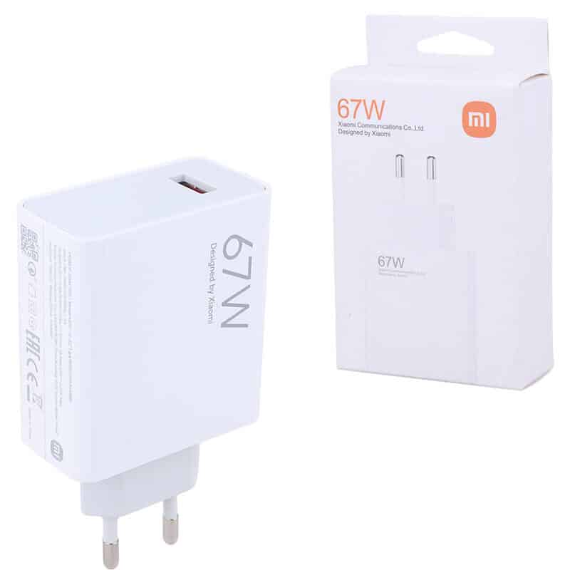 شارژر دیواری 67 وات شیائومی MDY-11-EZ QC3.0 PD 3A