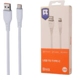 کابل تایپ سی 2.4 آمپر بیوا C-027T طول 1.2 متر
