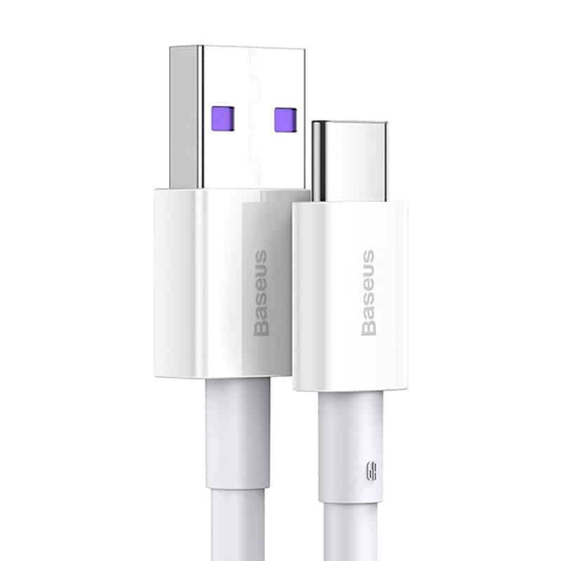 کابل تایپ سی فست شارژ Baseus Superior Series CATYS 6A 1m